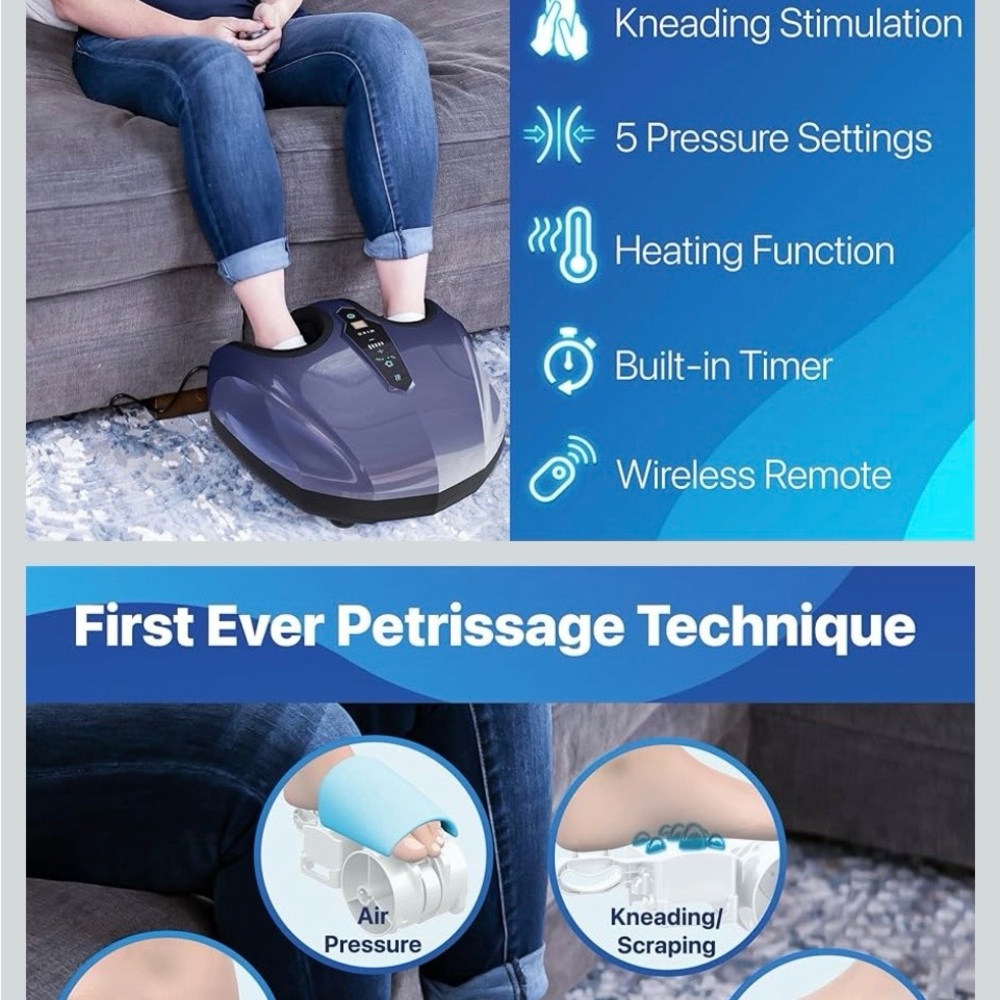 Brand New Foot Massager - Picture 3 of 4